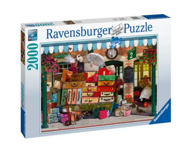 PUZZLE BAGAJE DE CALATORIE, 2000 PIESE