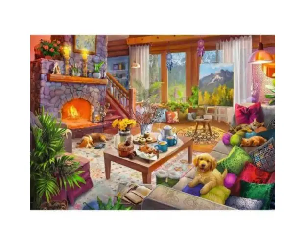 Puzzle Cabana Cozy, 1000 Piese
