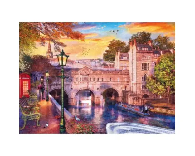Puzzle Canal Romantic, 1000 Piese