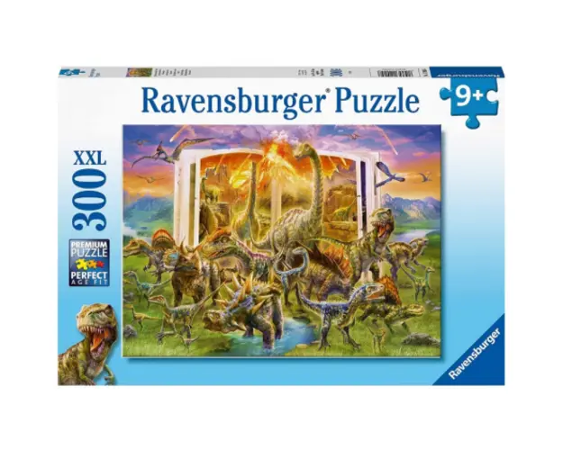 PUZZLE CARTEA DINOZAURILOR, 300 PIESE