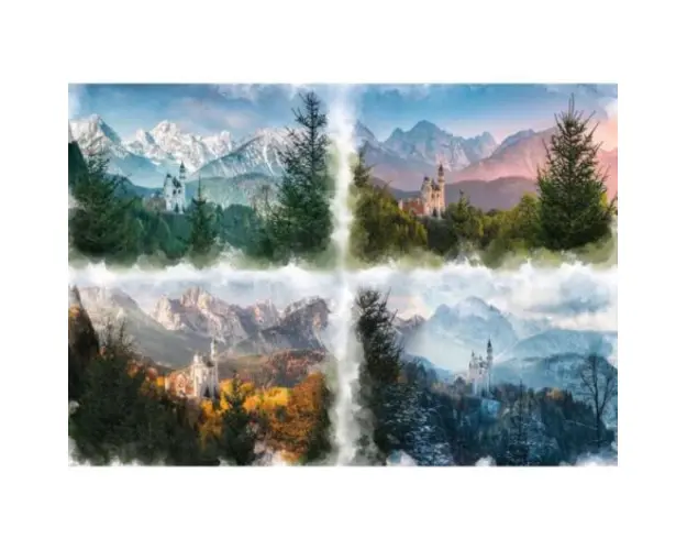 Puzzle Castel In 4 Anotimpuri, 18000 Piese