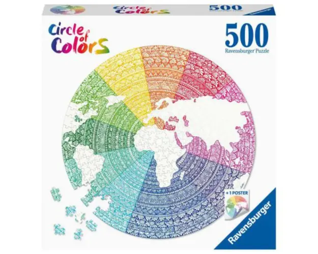 PUZZLE CERC MANDALA, 500 PIESE