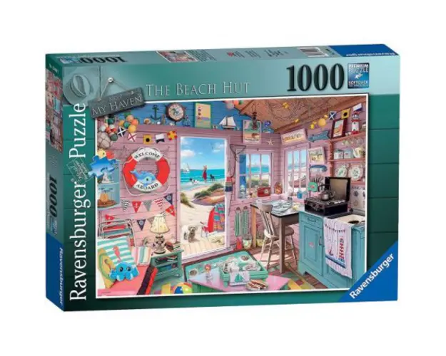PUZZLE COLIBA LA PLAJA, 1000 PIESE