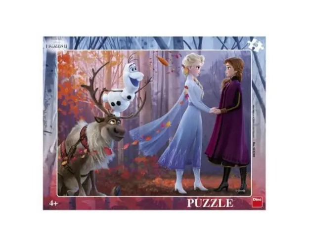 Puzzle cu rama - frozen ii (40 piese)