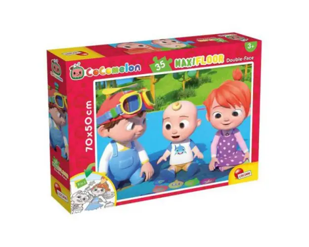 Puzzle de colorat maxi - cocomelon (35 piese)
