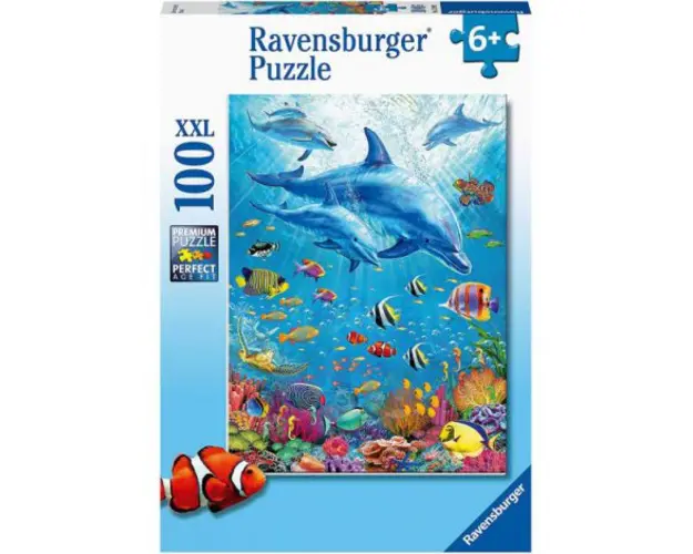 PUZZLE DELFINI SI PESTI, 100 PIESE