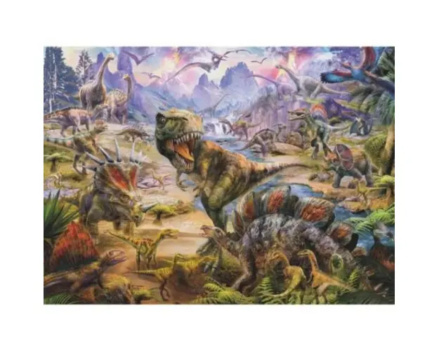 Puzzle Dinozauri, 300 Piese
