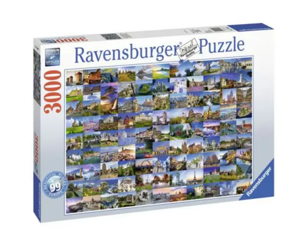 Puzzle Europa 99 Locuri, 3000 Piese
