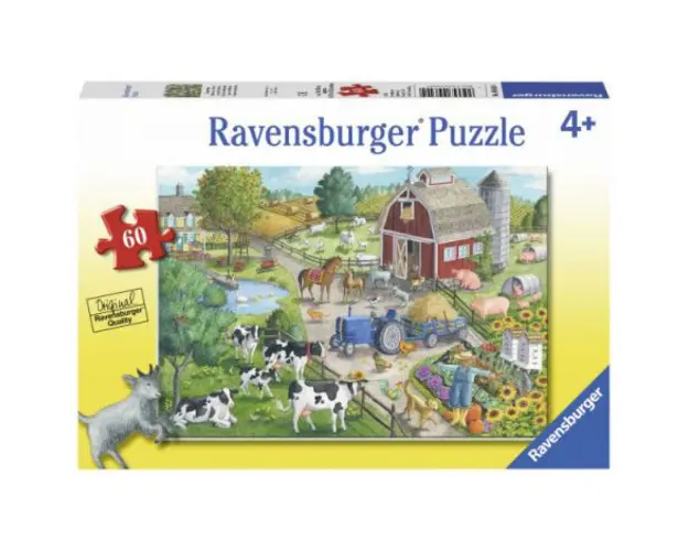 Puzzle ferma, 60 piese