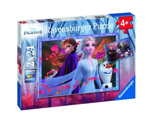 PUZZLE FROZEN II, 2x24 PIESE