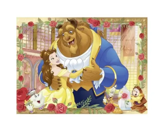 Puzzle Frumoasa Si Bestia, 100 Piese