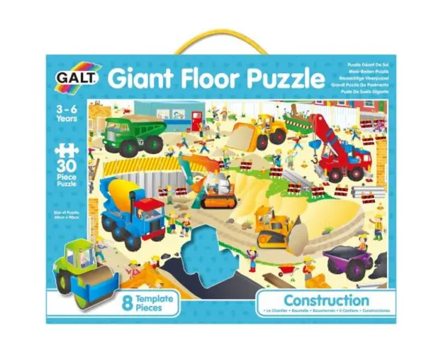 Puzzle gigant de podea Santierul - Construction site