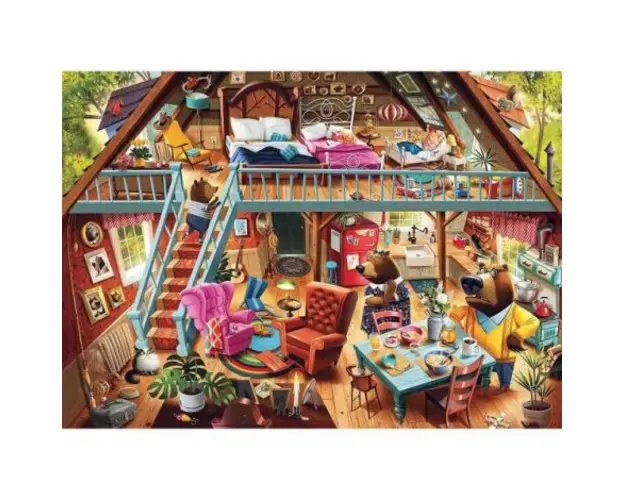 Puzzle Goldilocks, 1000 Piese