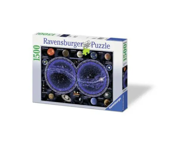 PUZZLE HARTA CEREASCA, 1500 PIESE