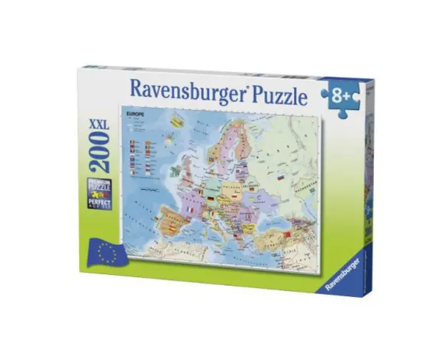 PUZZLE HARTA EUROPEI, 200 PIESE