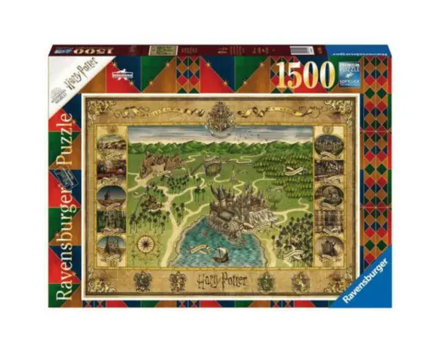 PUZZLE HARTA HOGWARTS, 1500 PIESE