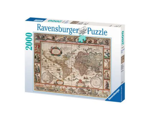 PUZZLE HARTA LUMII 1650, 2000 PIESE