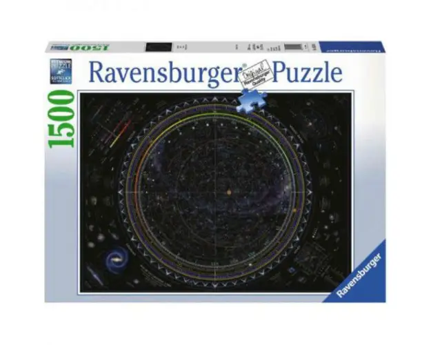PUZZLE HARTA UNIVERSULUI, 1500 PIESE