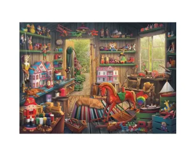 Puzzle Incapere Cu Jucarii, 1000 Piese
