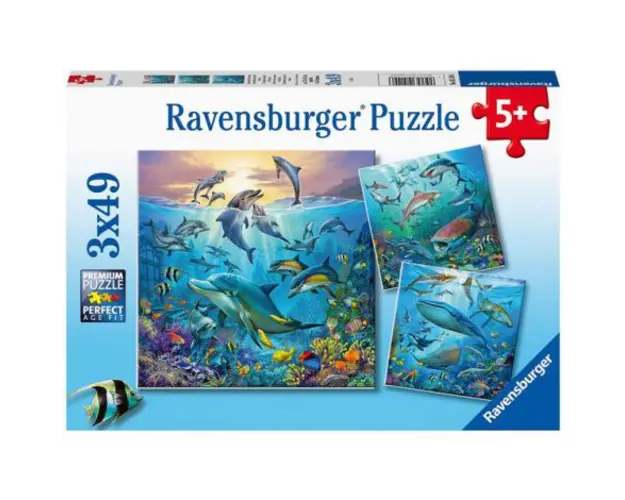 PUZZLE LUMEA SUBACVATICA, 3x49 PIESE