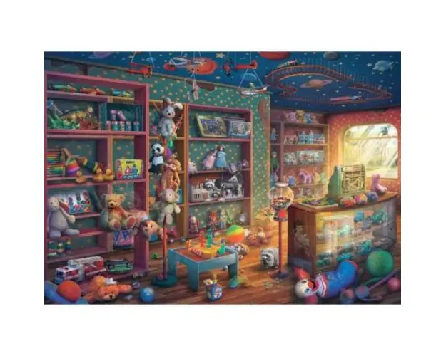 Puzzle Magazin Cu Jucarii, 1000 Piese