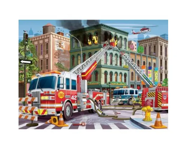 Puzzle Masini De Pomieri, 100 Piese