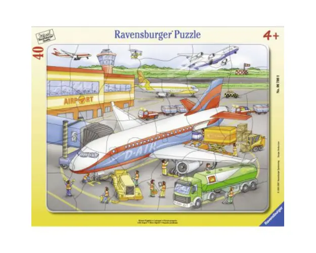 Puzzle mic aeroport, 40 piese