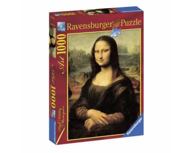 Puzzle Mona Lisa, 1000 piese