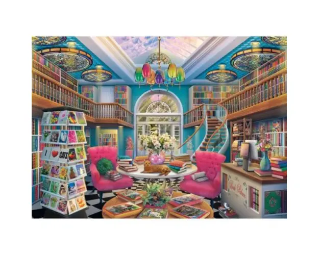Puzzle Palatul Cartilor, 1000 Piese