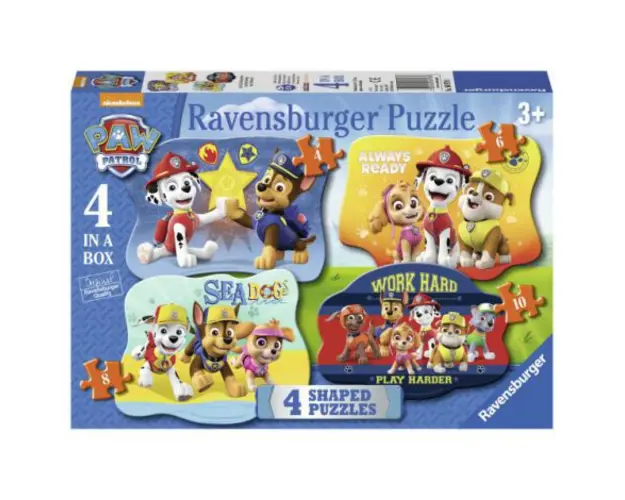 Puzzle Paw Patrol, 4 6 8 10 Piese