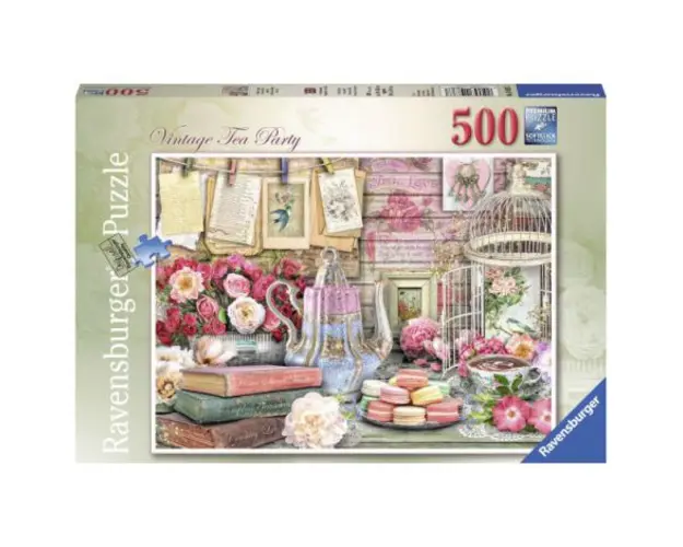 PUZZLE PETRECERE CU CEAI, 500 PIESE
