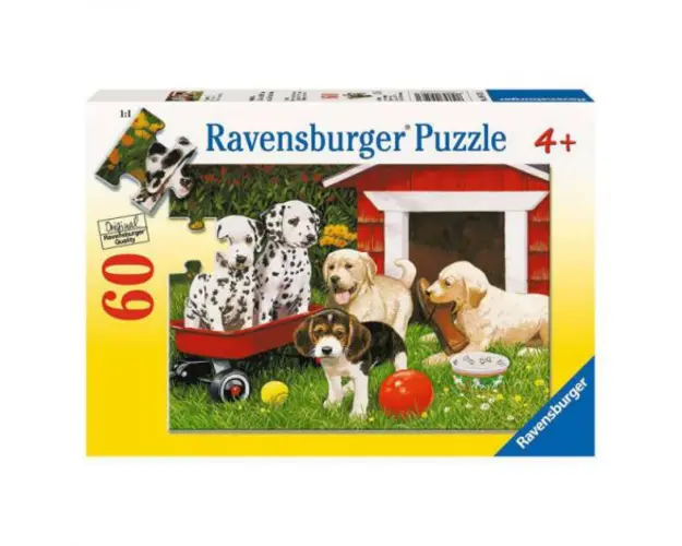 PUZZLE PETRECEREA CATEILOR, 60 PIESE