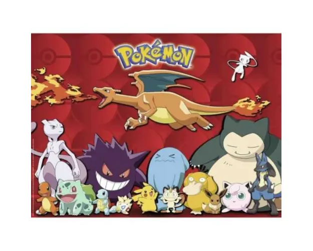 Puzzle Pokemon, 100 Piese