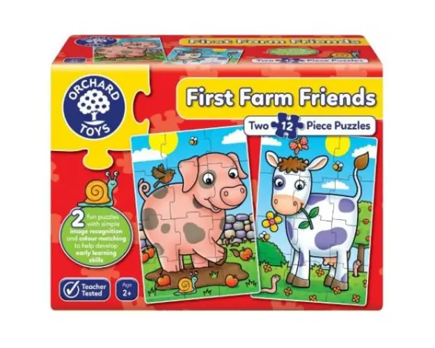 Puzzle Primii Prieteni de la Ferma FIRST FARM FRIENDS