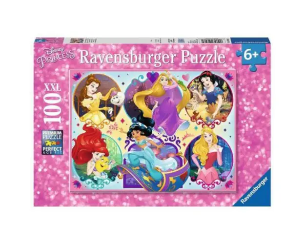 PUZZLE PRINTESELE DISNEY, 100 PIESE