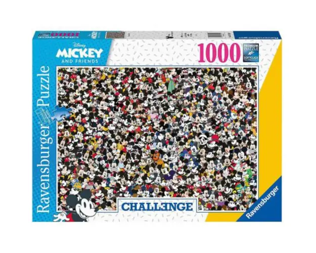 Puzzle provocare mickey si prietenii, 1000 piese 16744 Ravensburger