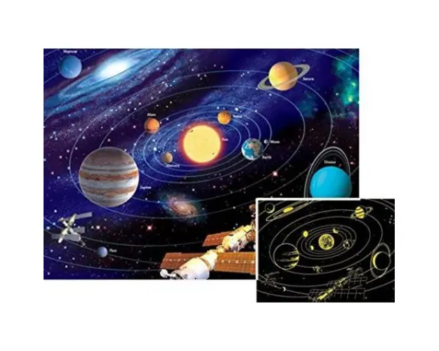 Puzzle Sistemul Solar, 500 Piese Starline