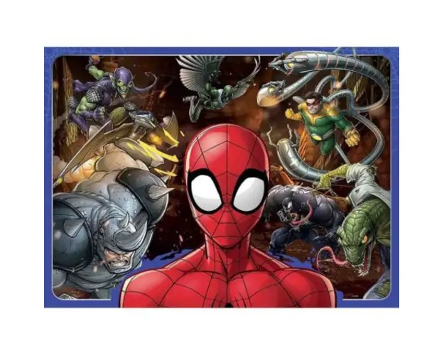 Puzzle Spiderman Si Personaje, 100 Piese