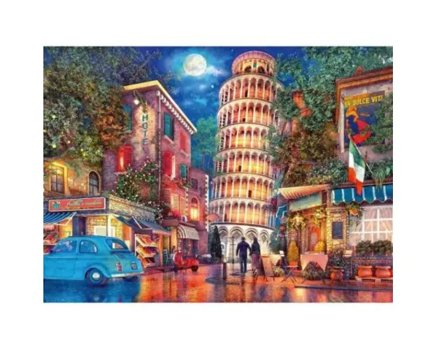 Puzzle Strazile Din Pisa, 500 Piese