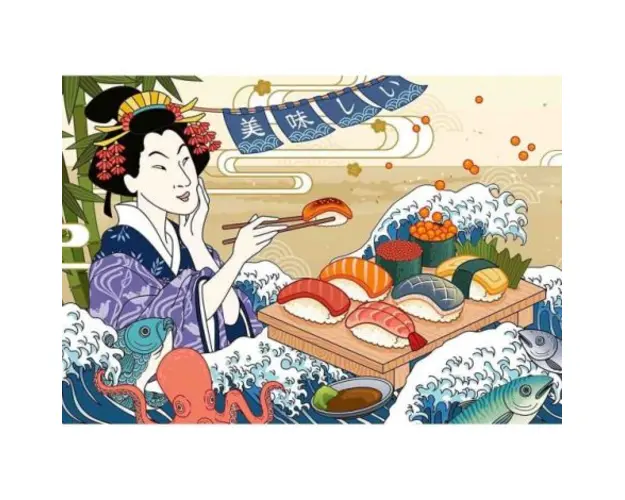 Puzzle Sushi, 300 Piese