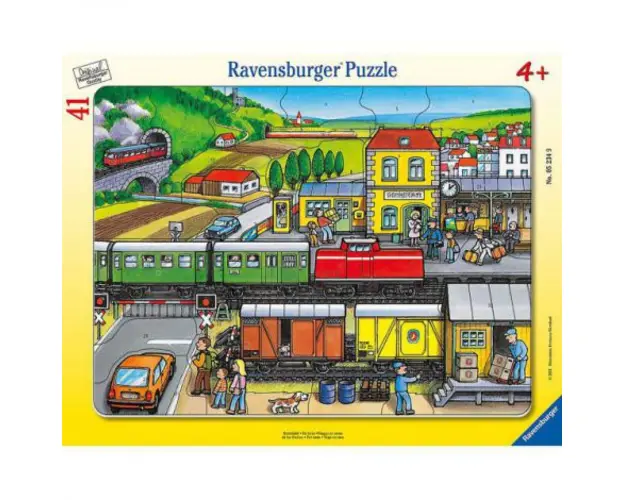 PUZZLE TIP RAMA CALATORIA CU TRENUL, 41 PIESE