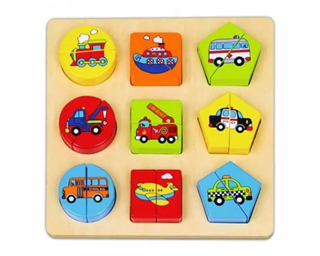 Puzzle vehicule