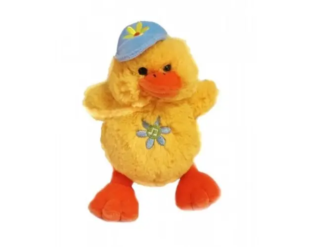 Ratusca de plus cu sapca albastra
