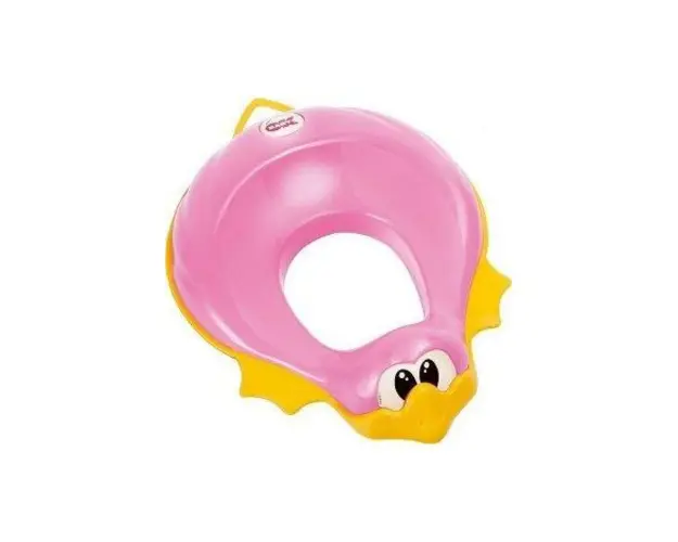 Reductor toaleta ducka - okbaby-785-roz inchis