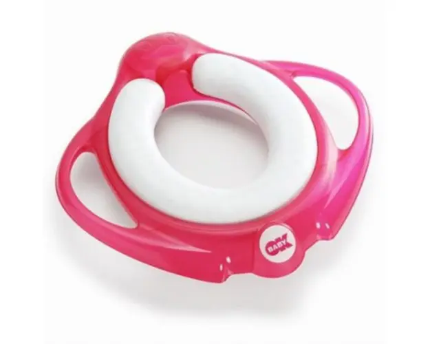 Reductor toaleta pinguo soft - okbaby-825-roz inchis