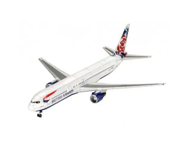 Macheta Avion Revell Boeing 767-300ER British Airways - Chelsea Rose Edition, Scara 1:144