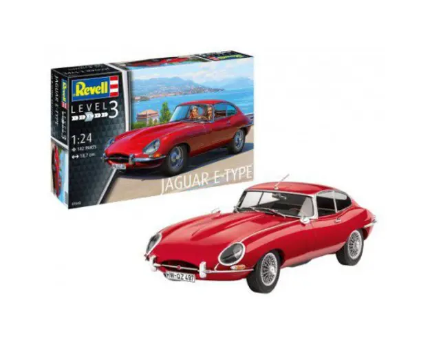 Revell jaguar etype (coupé)