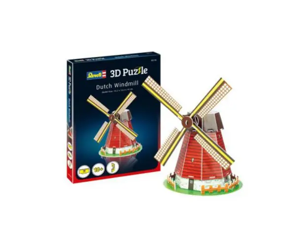 Revell mini 3d puzzle moara de vant