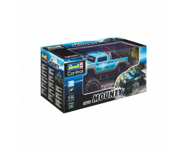 Set constructie RC camioneta Truck MOUNTY cu telecomanda - Scara 1:16, revell 24472