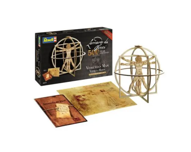Revell vitruv man leonardo da vinci 500th anniversary